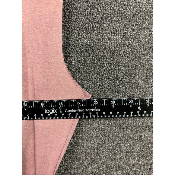 FP Movement Romper Womens Small Pink Solid Drawstring Waist Sleeveless One-Piece - Picture 4 of 6